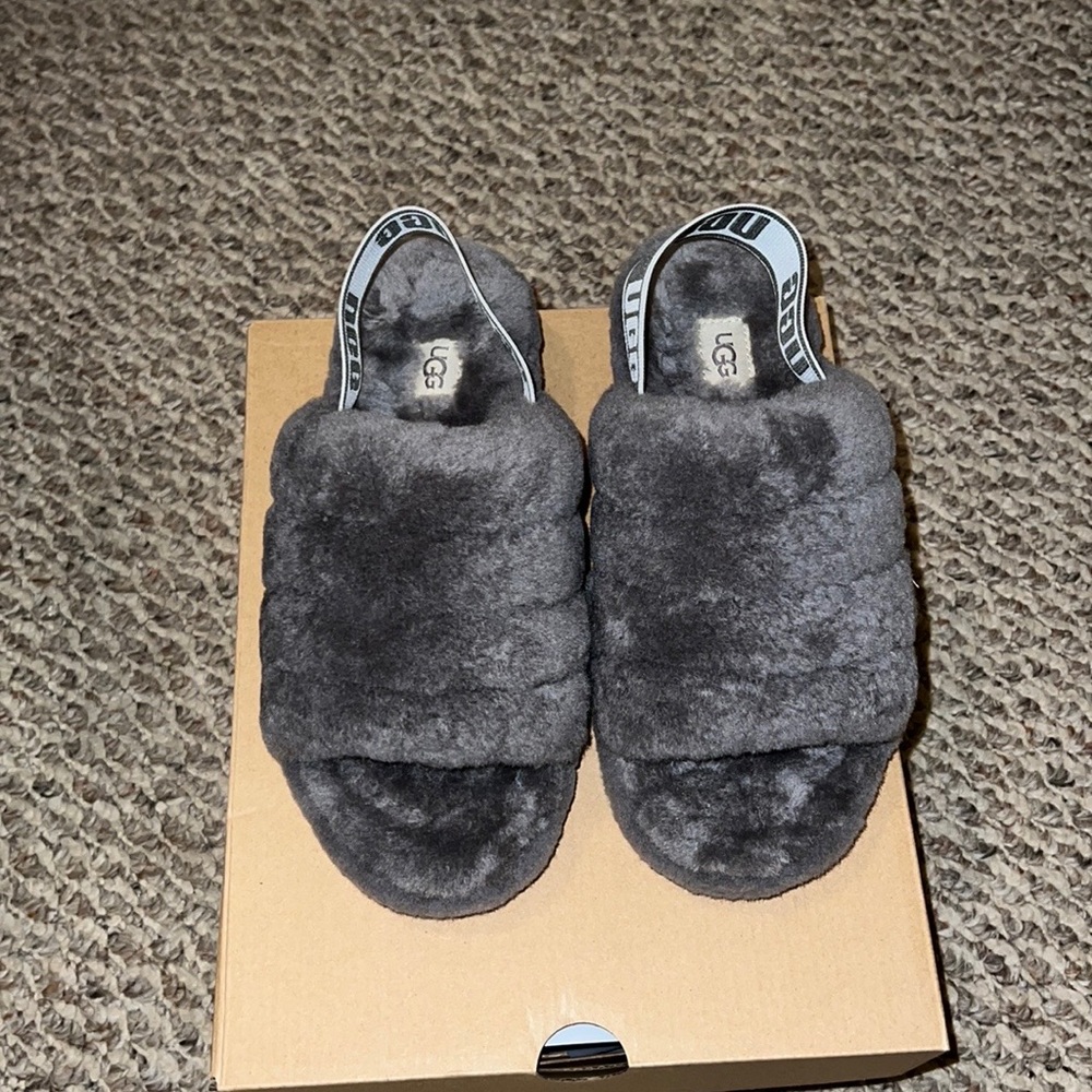 Fluff Yeah Ugg Slides - image 2